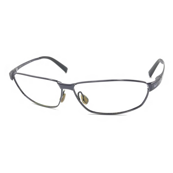 Nike Tour EV0744 001 Black Metal Rectangular Wrap Sunglasses Frames Designer - Picture 8 of 12